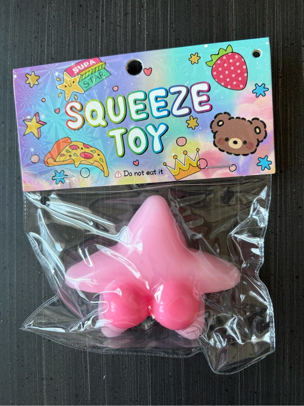 Squeeze Toy - Pink Star ()